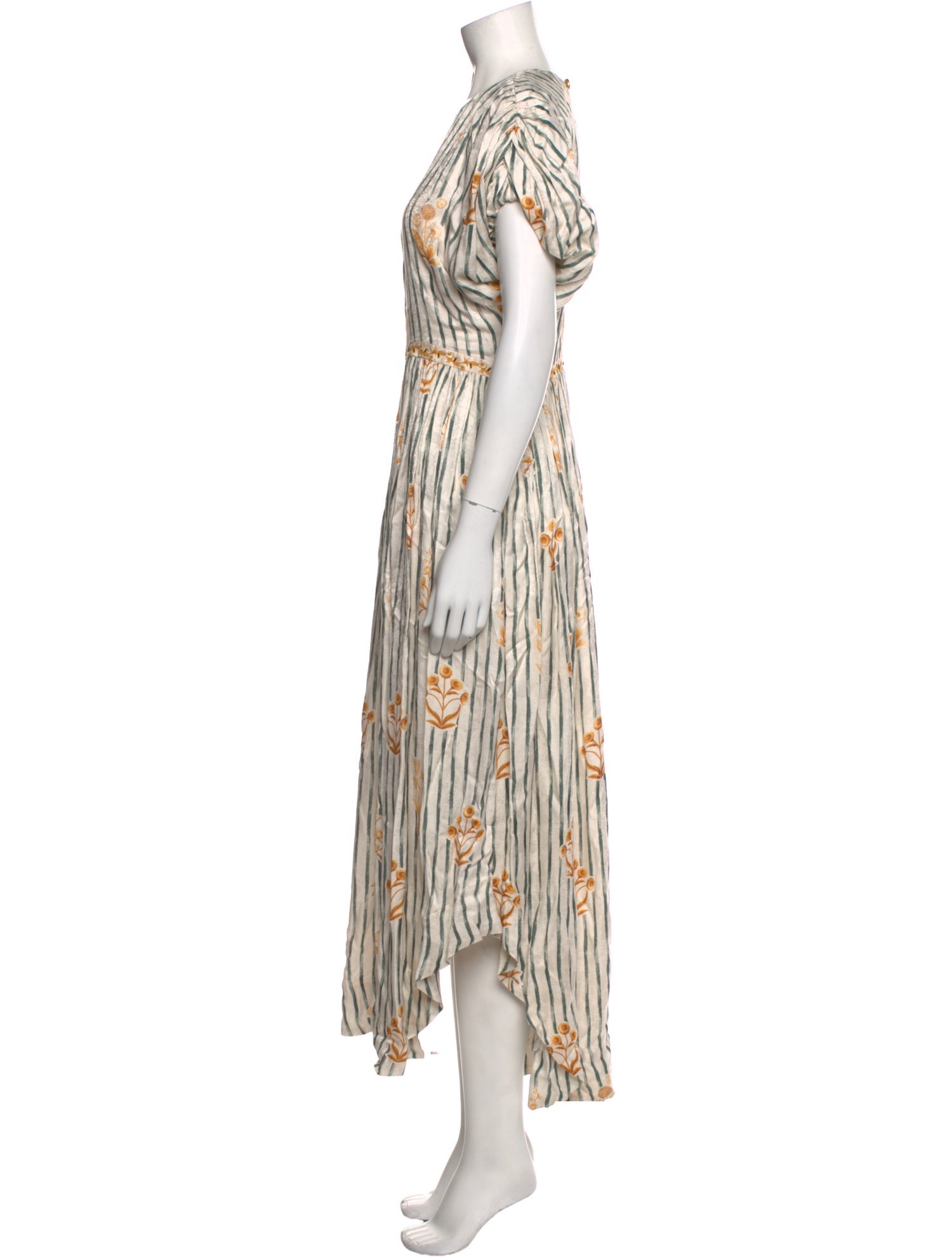 Agua by Agua Bendita Striped Long Dress