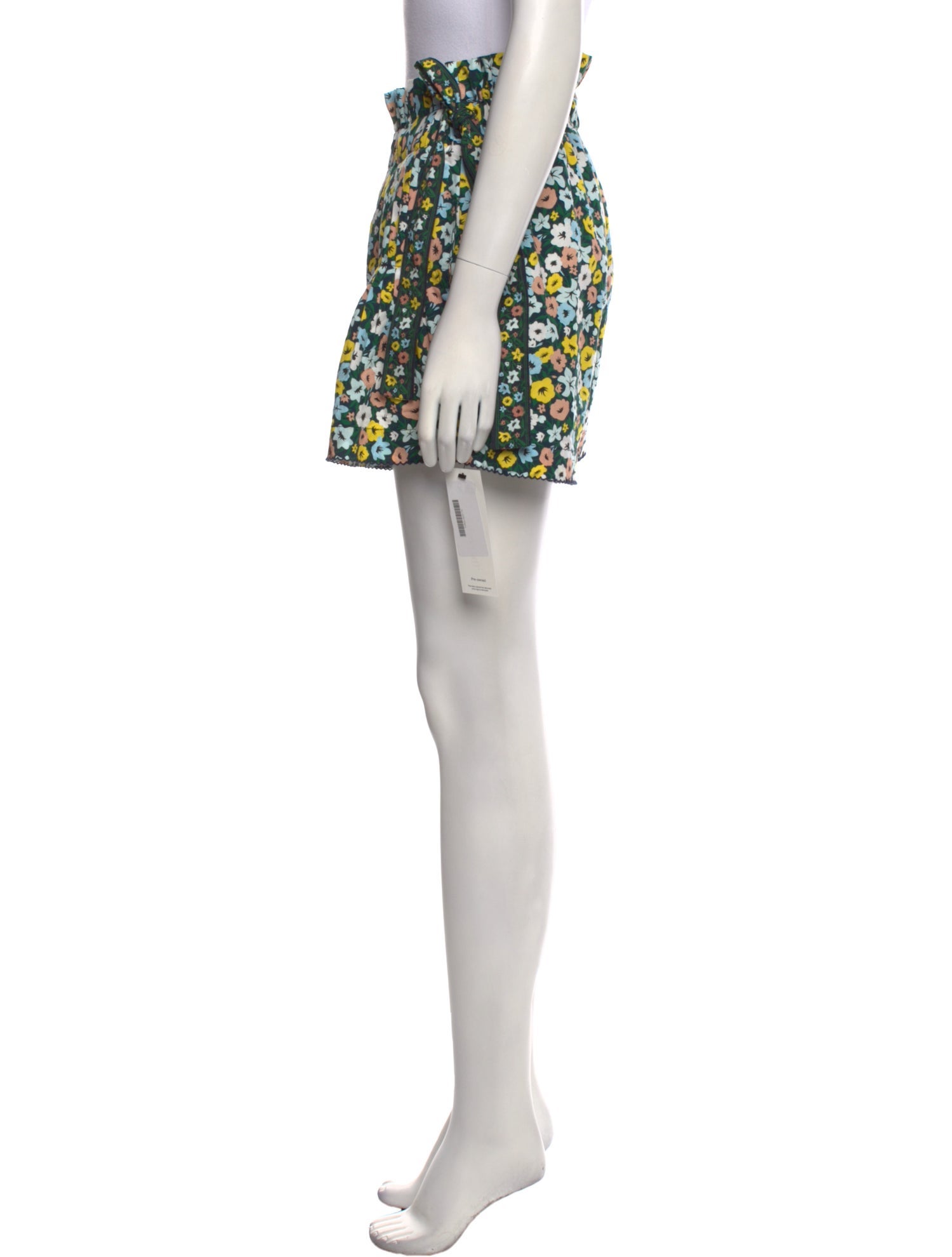 Agua by Agua Bendita Floral Print Mini Shorts