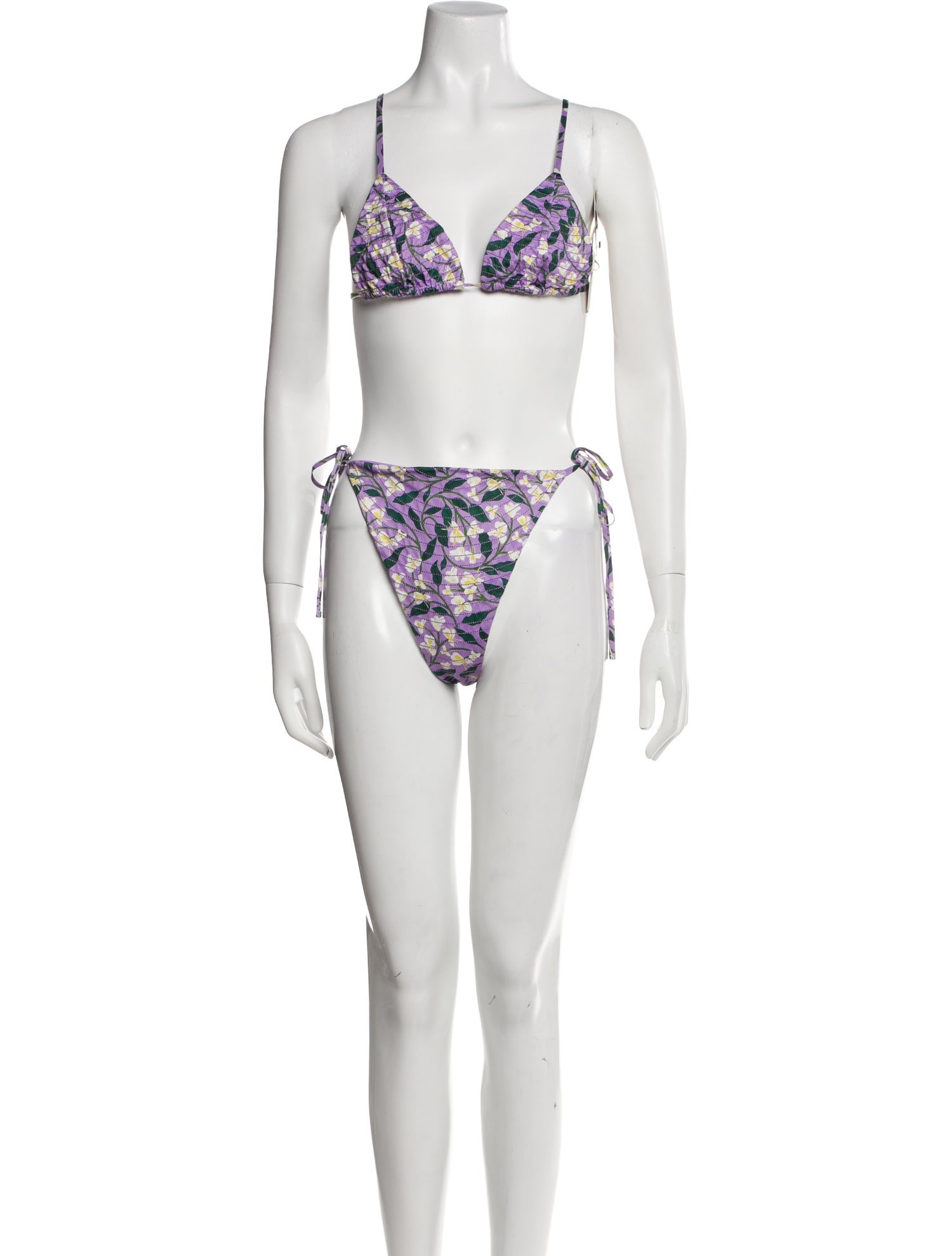 Agua by Agua Bendita Floral Print Bikini w/ Tags