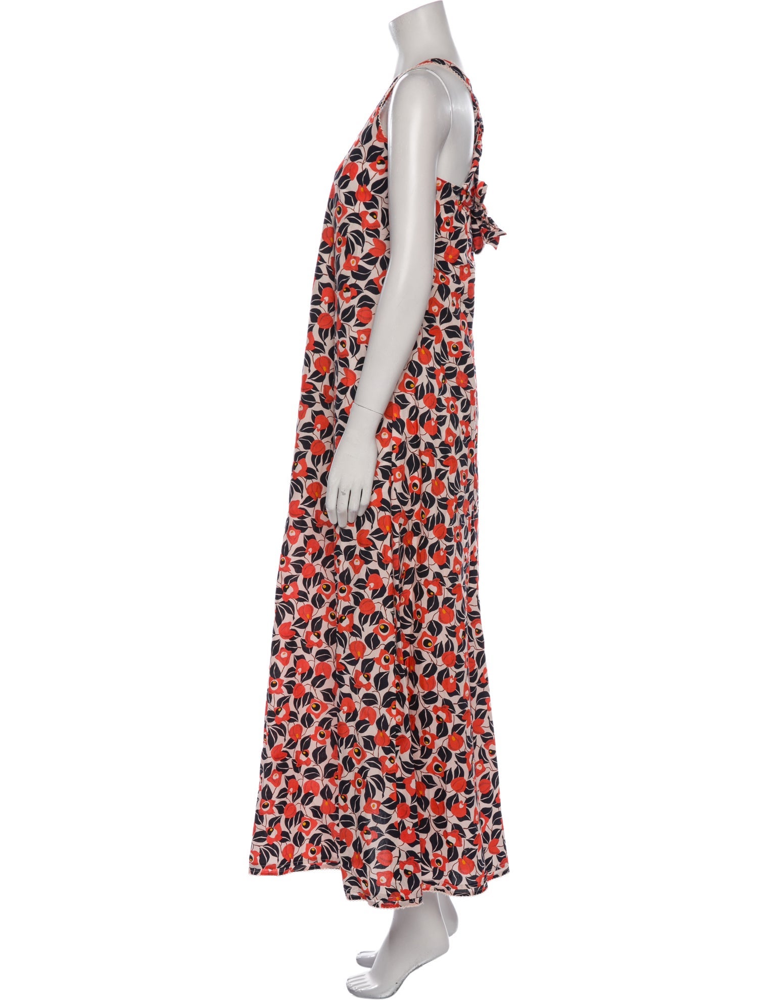 Agua by Agua Bendita Printed Long Dress