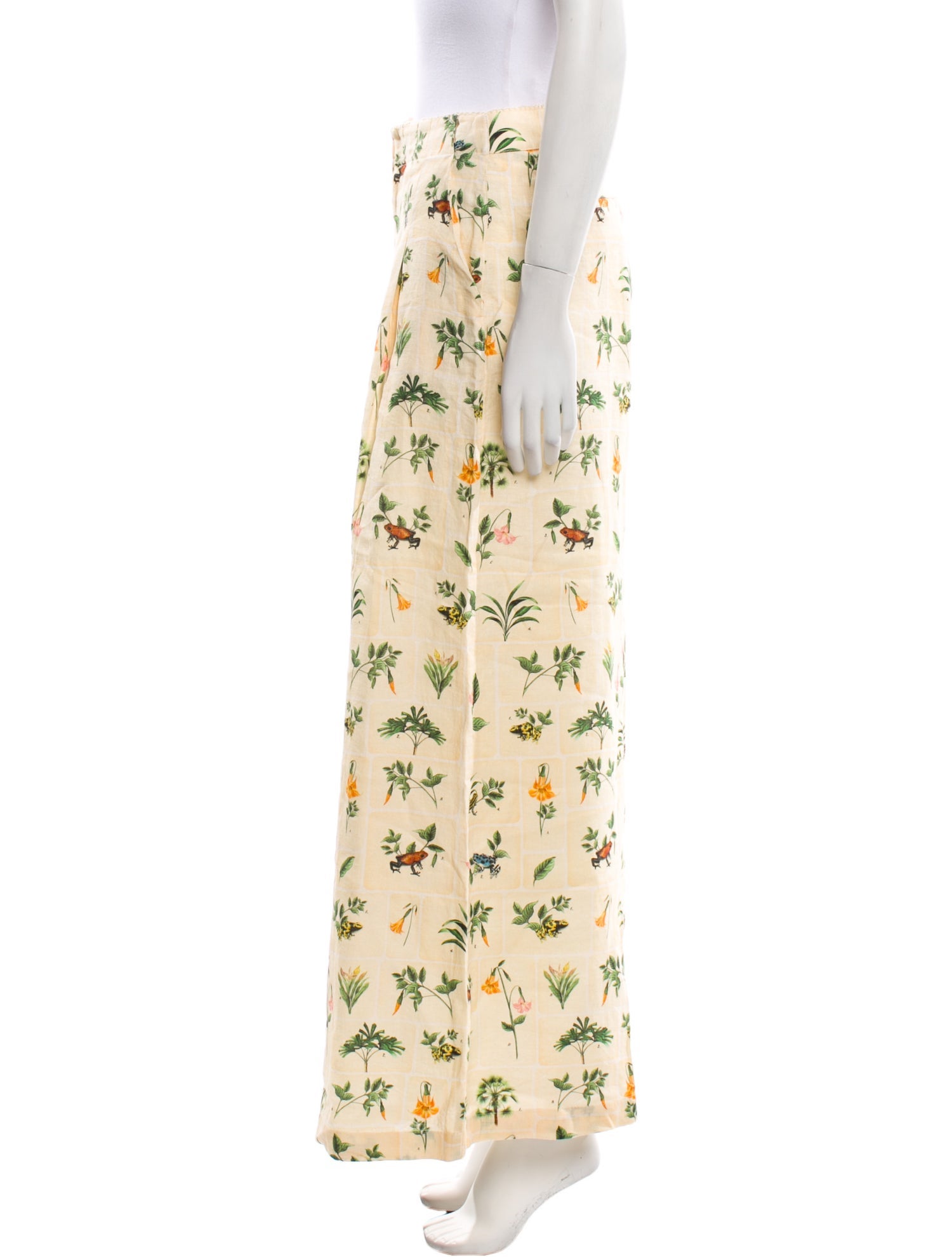 Agua by Agua Bendita Linen Wide Leg Pants