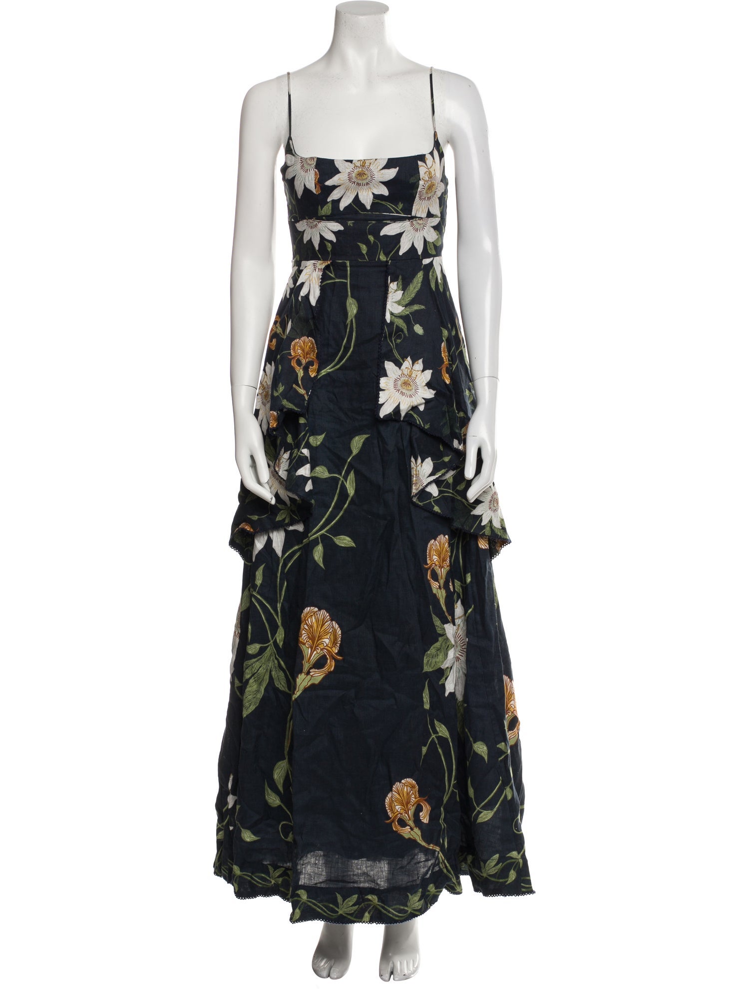 Agua by Agua Bendita Floral Print Long Dress