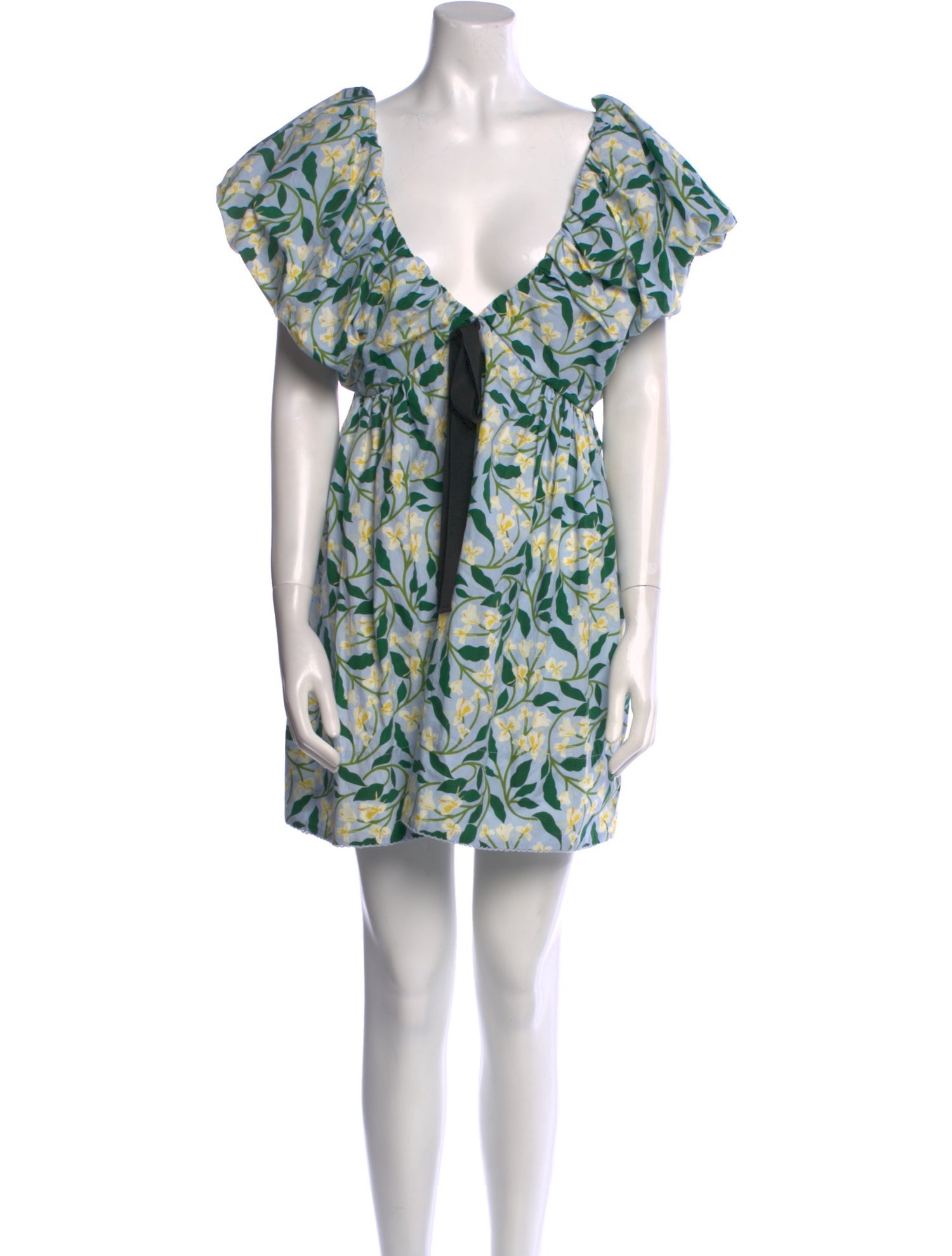 Agua by Agua Bendita Floral Print Mini Dress w/ Tags