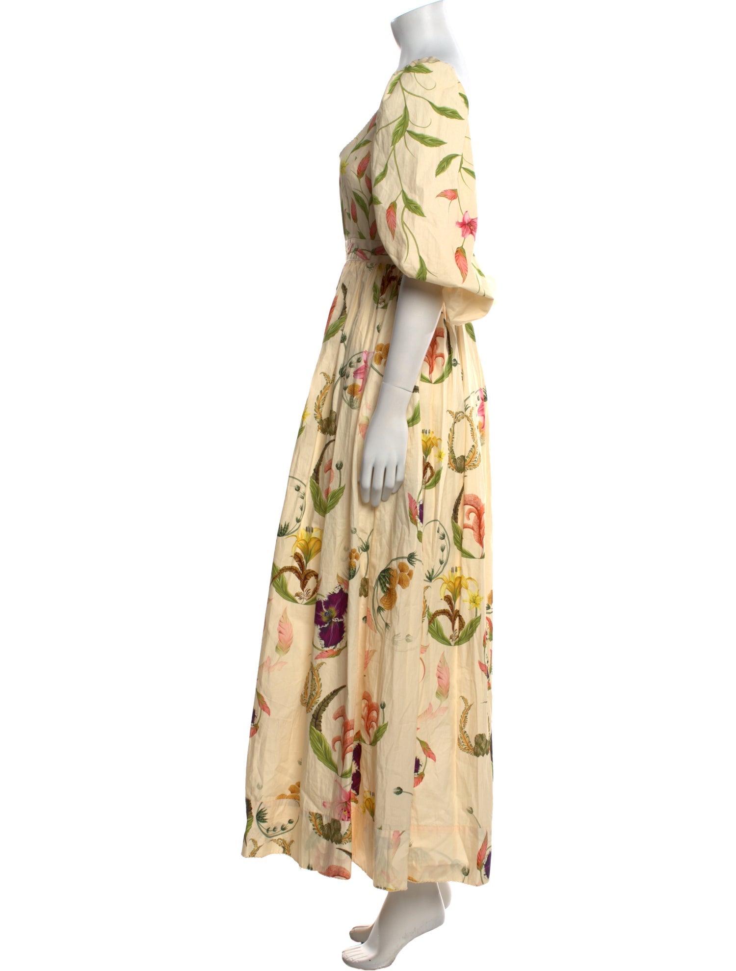 Agua by Agua Bendita Floral Print Long Dress w/ Tags