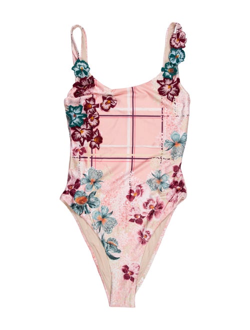 Agua by Agua Bendita Floral Print One-Piece