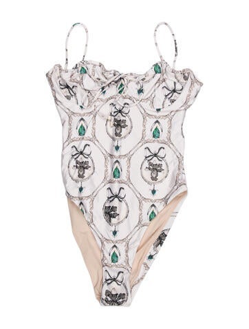 Agua by Bendita Swimwear Printed One-Piece XS