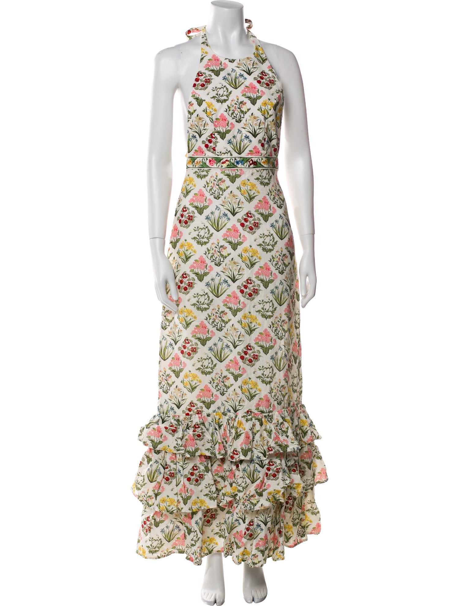 Agua by Agua Bendita Linen Long Dress