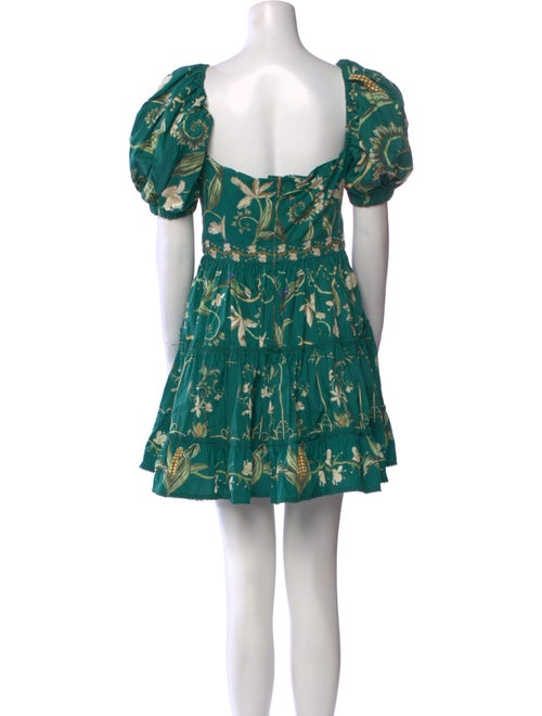 Agua by Agua Bendita Floral Print Mini Dress