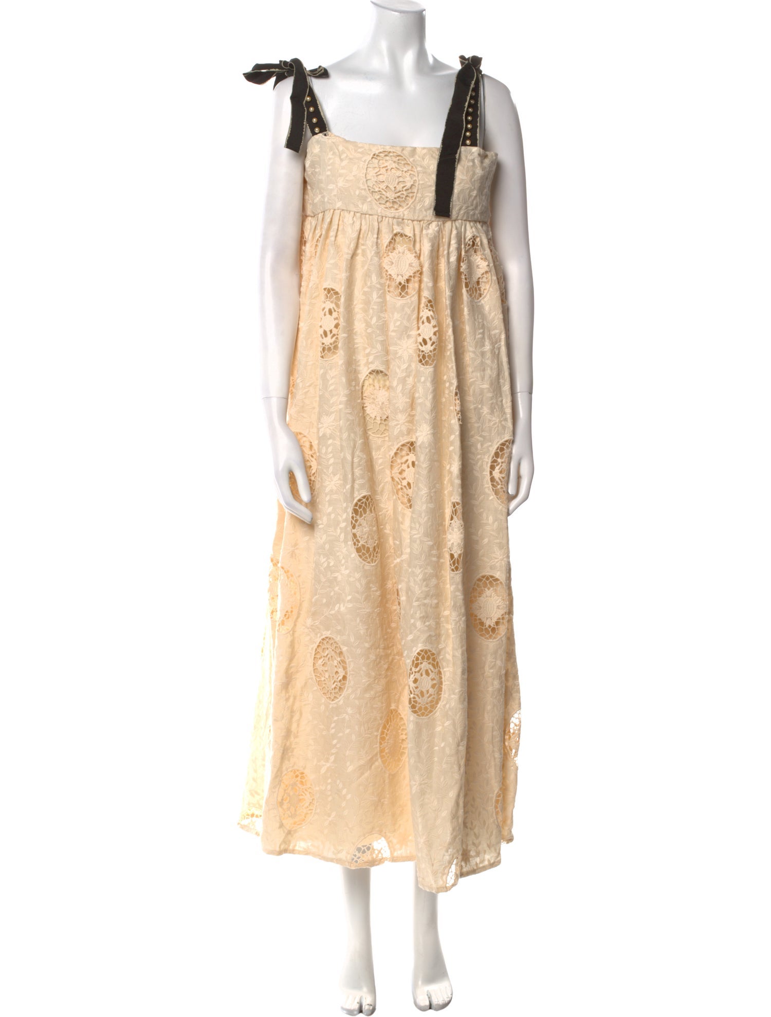 Agua by Agua Bendita Linen Long Dress