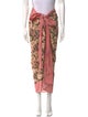 Agua by Agua Bendita Floral Print Long Skirt