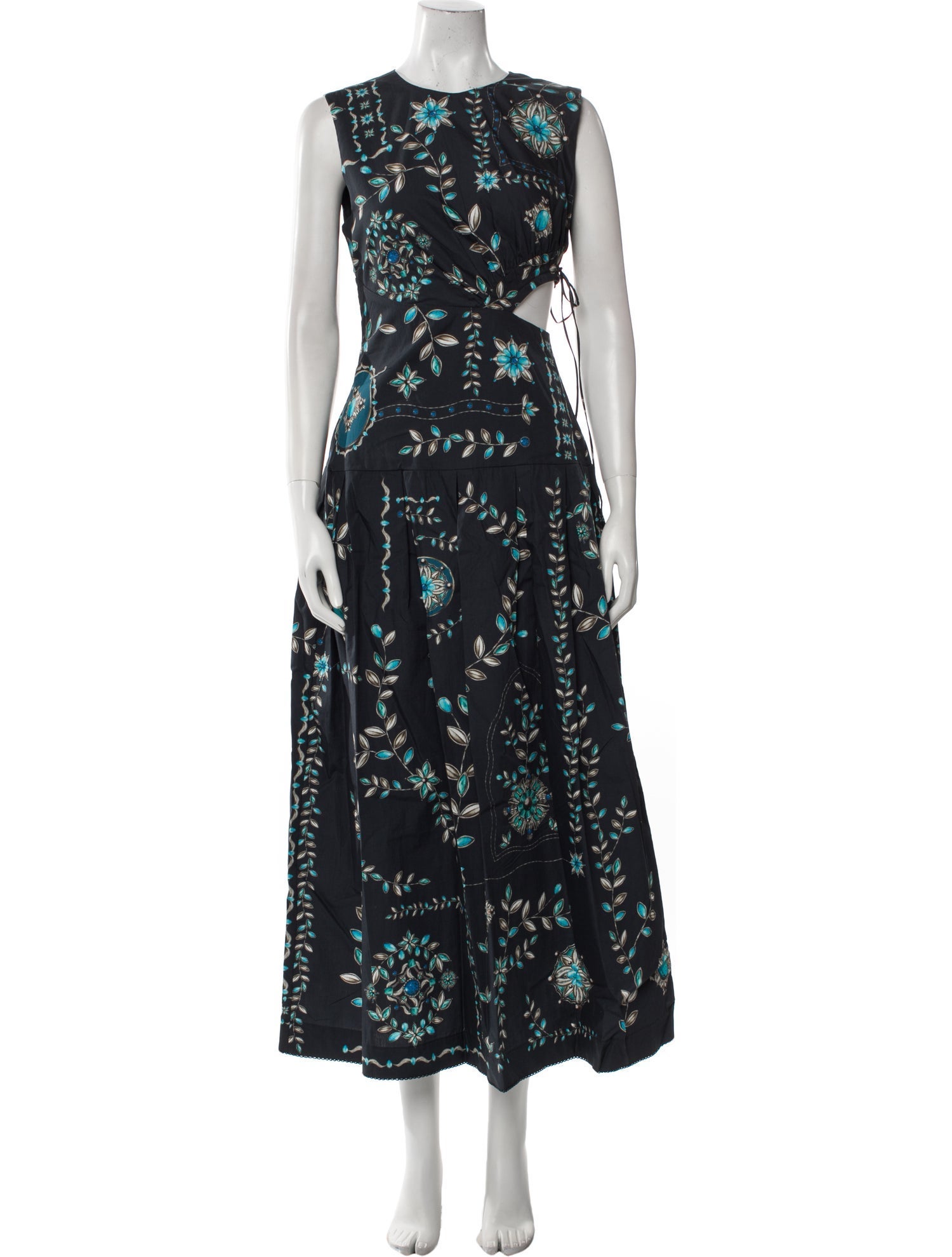 Agua by Agua Bendita Printed Long Dress
