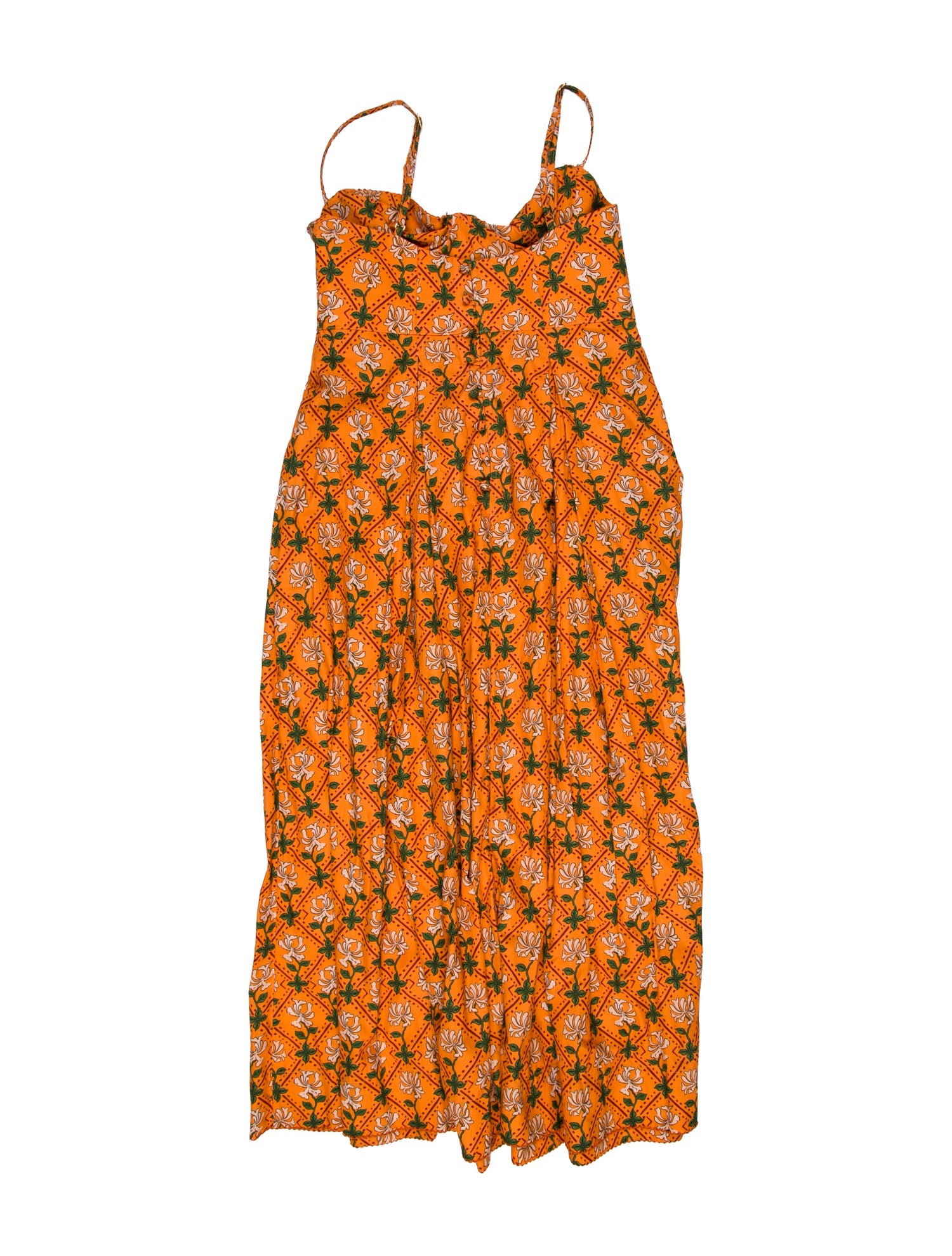 Agua by Agua Bendita Floral Print Midi Length Dress