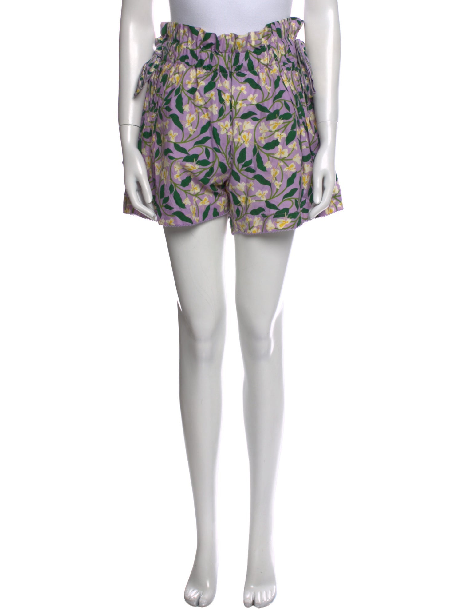 Agua by Agua Bendita Printed Mini Shorts w/ Tags