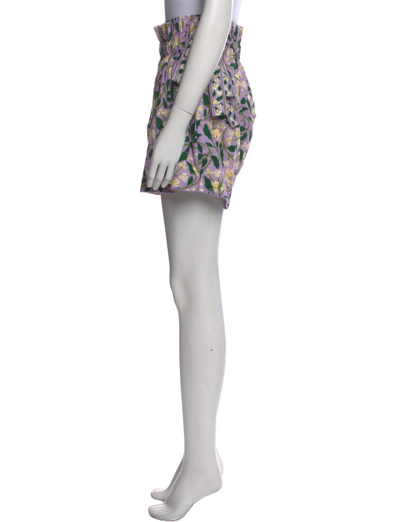 Agua by Agua Bendita Printed Mini Shorts w/ Tags