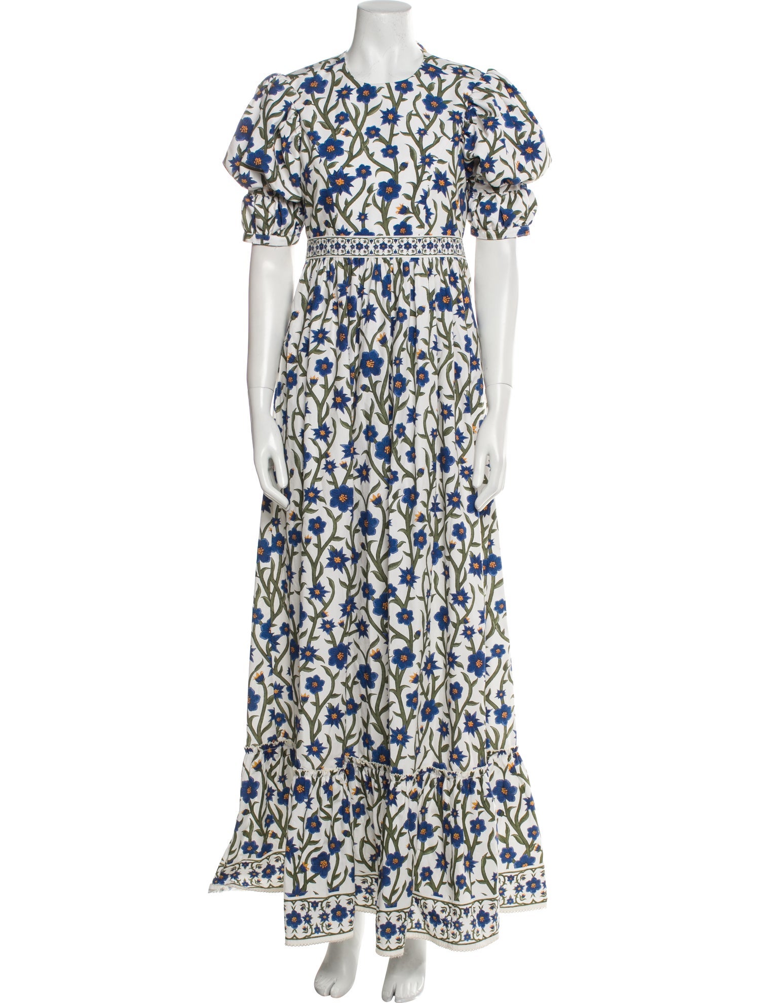 Agua by Agua Bendita Floral Print Long Dress