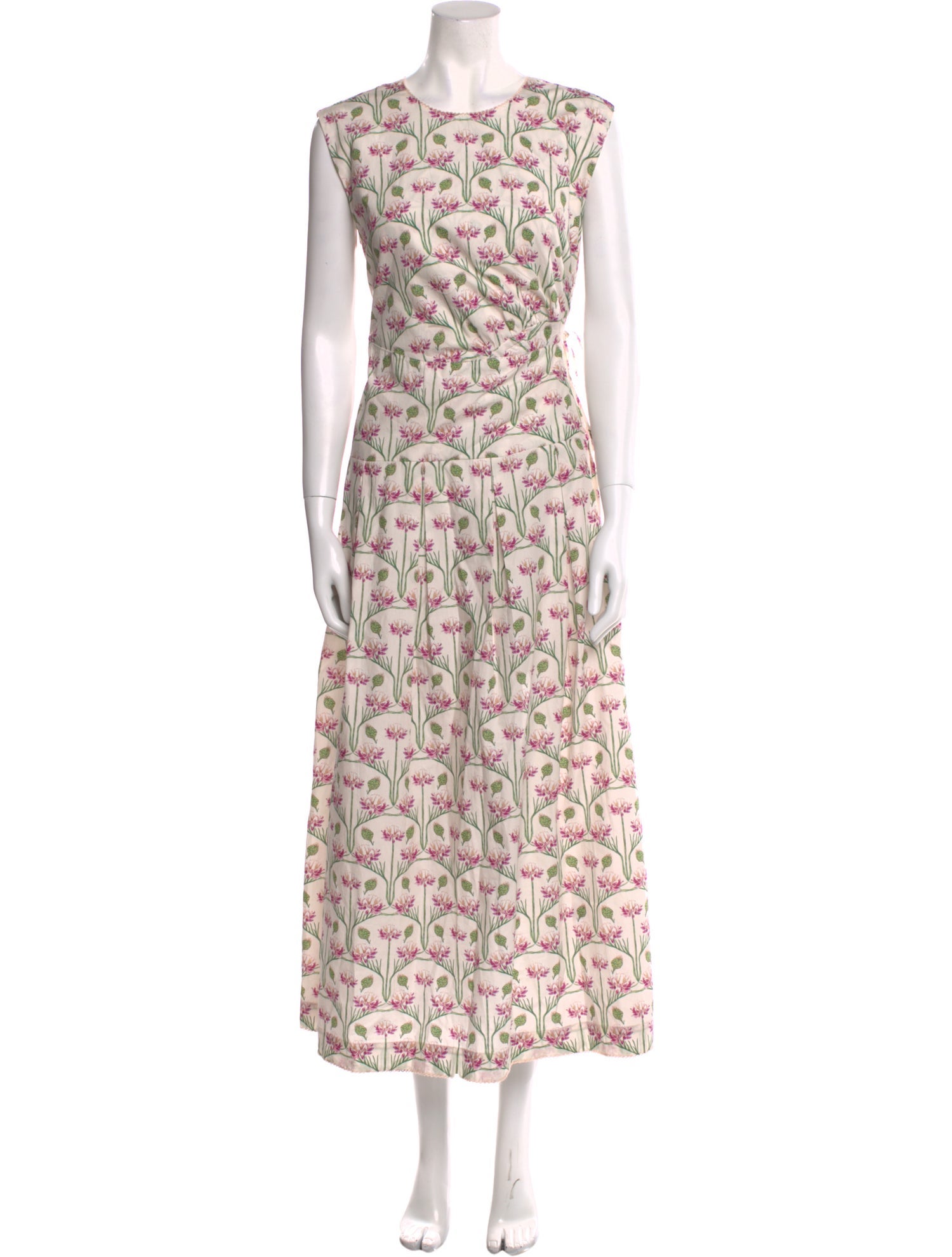 Agua by Agua Bendita Floral Print Long Dress