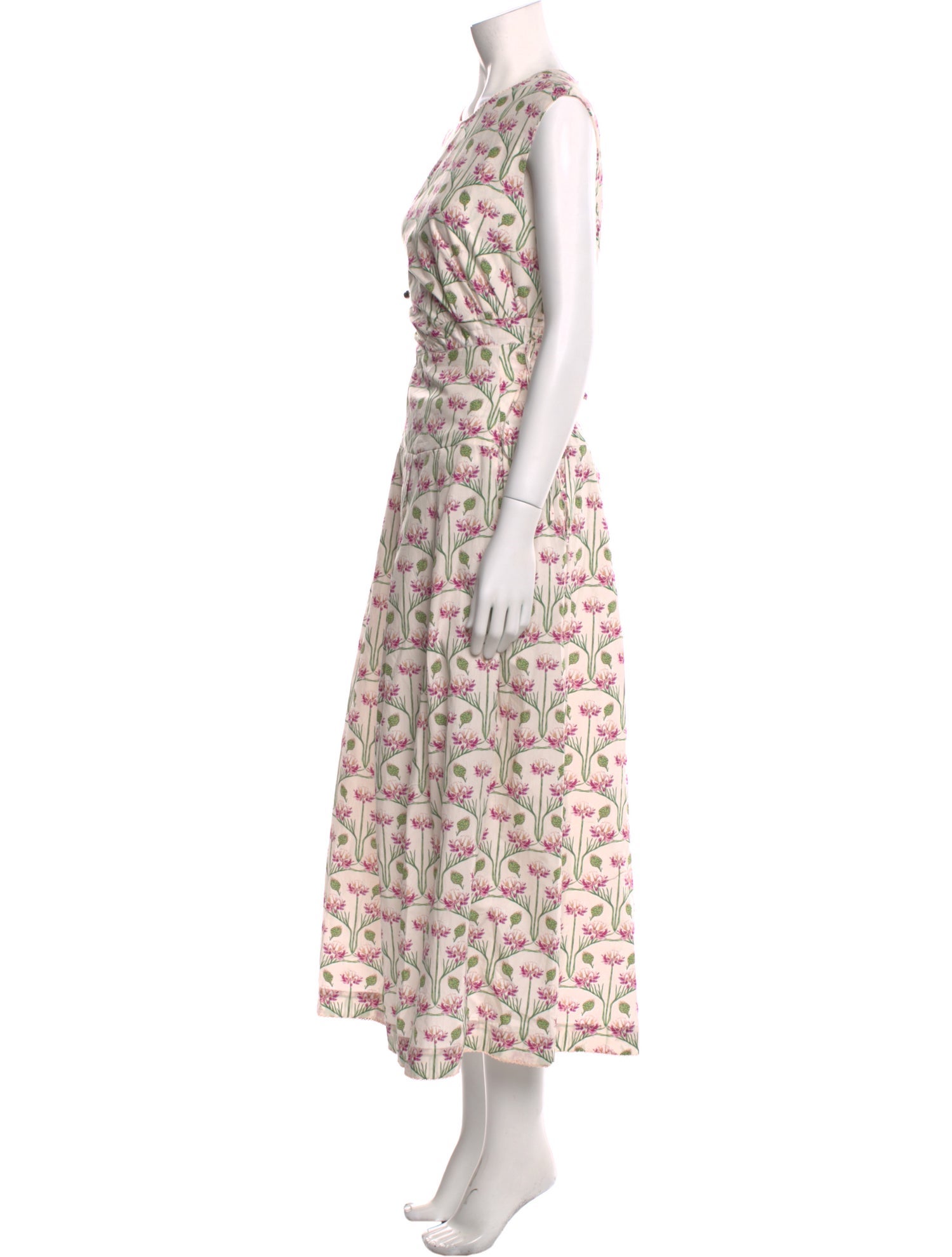 Agua by Agua Bendita Floral Print Long Dress