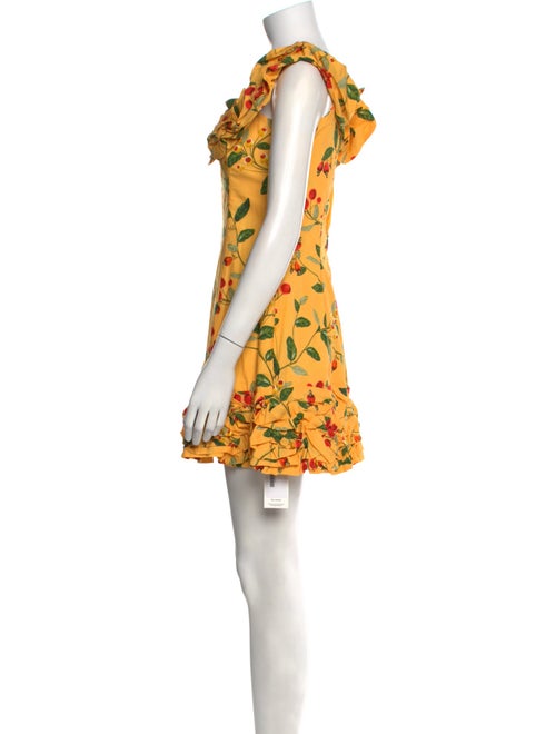Agua by Agua Bendita Floral Print Mini Dress
