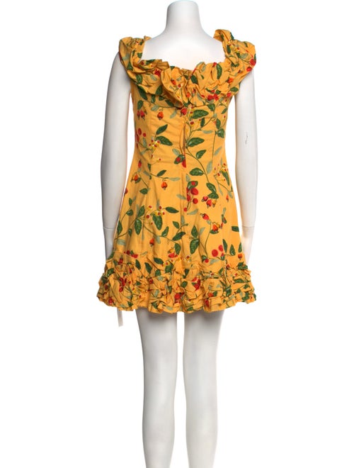 Agua by Agua Bendita Floral Print Mini Dress