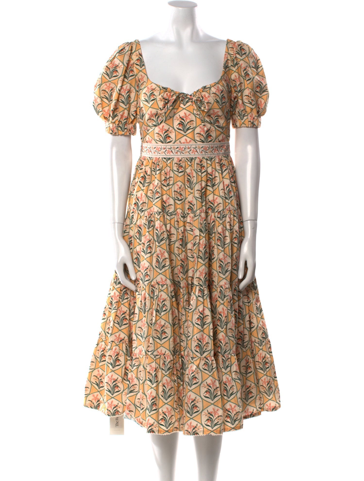 Agua by Agua Bendita Printed Midi Length Dress