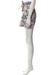 Agua by Agua Bendita Printed Mini Shorts