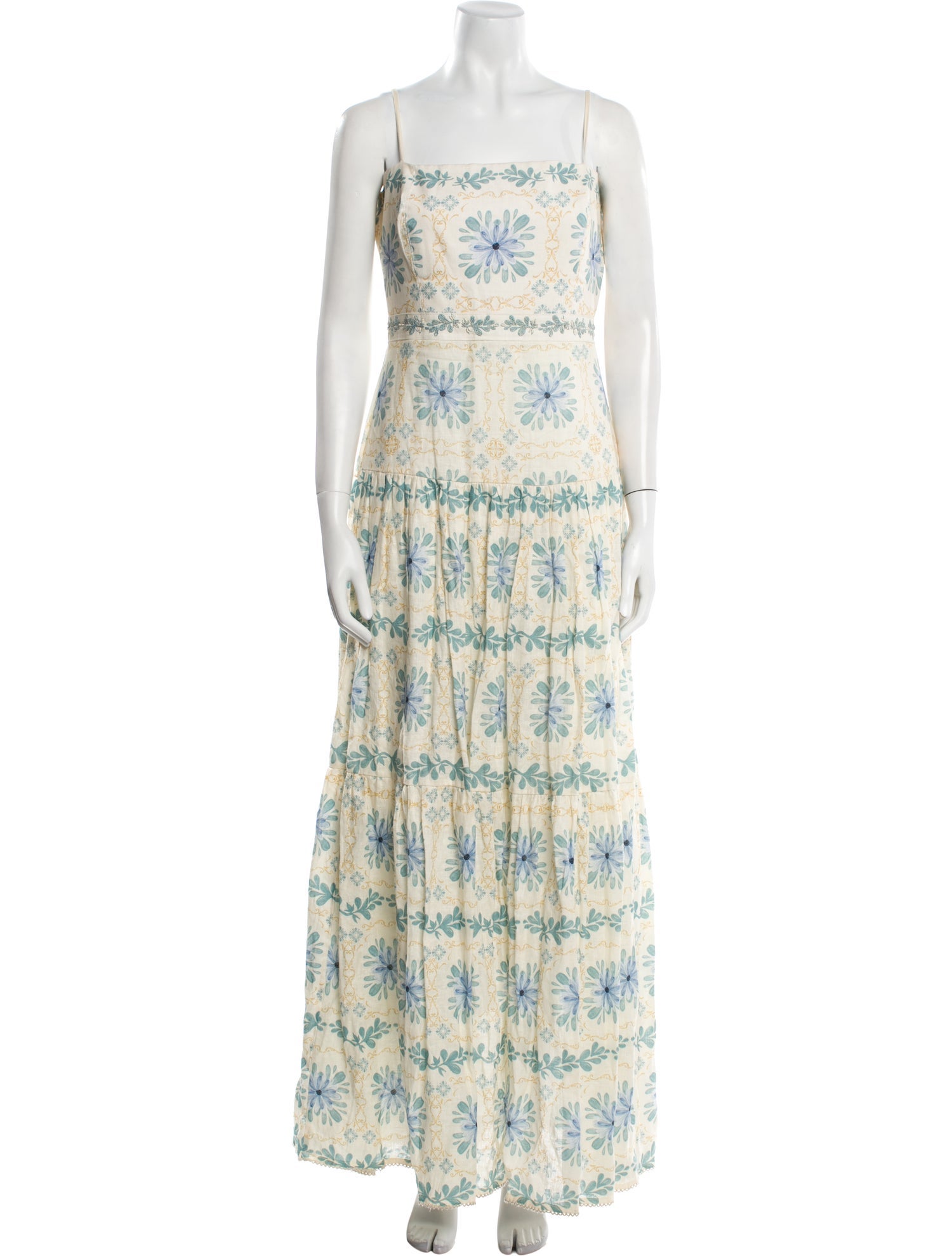 Agua by Agua Bendita Linen Long Dress