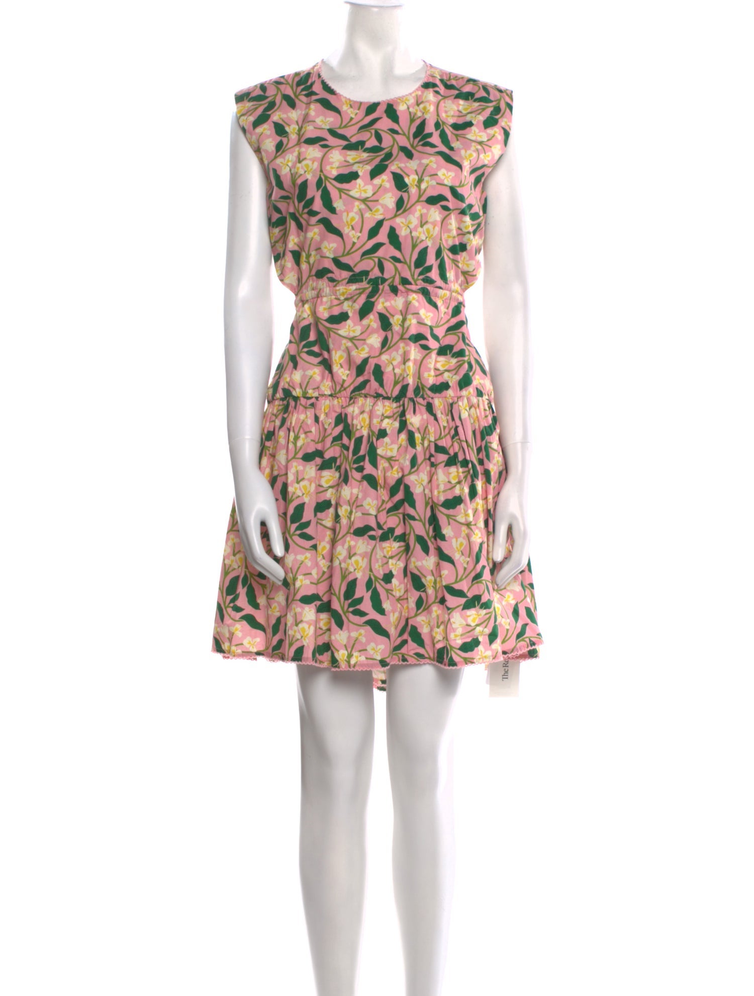 Agua by Agua Bendita Floral Print Midi Length Dress