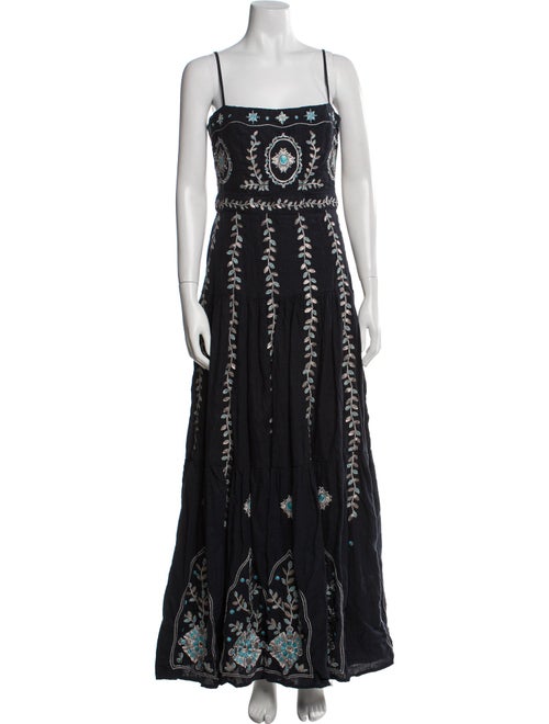 Agua by Agua Bendita Linen Long Dress