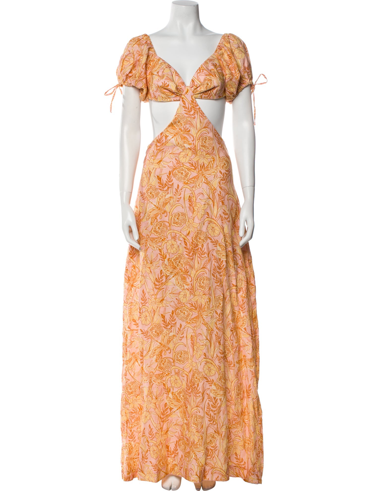 Agua by Agua Bendita Linen Long Dress