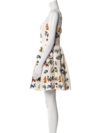 Agua by Agua Bendita Linen Knee-Length Dress