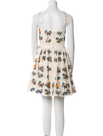 Agua by Agua Bendita Linen Knee-Length Dress