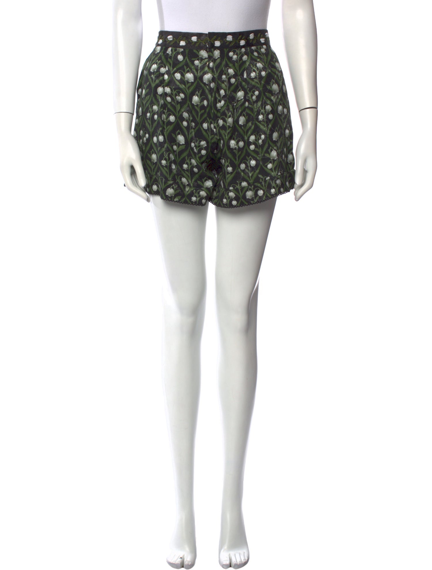 Agua by Agua Bendita Floral Print Mini Shorts