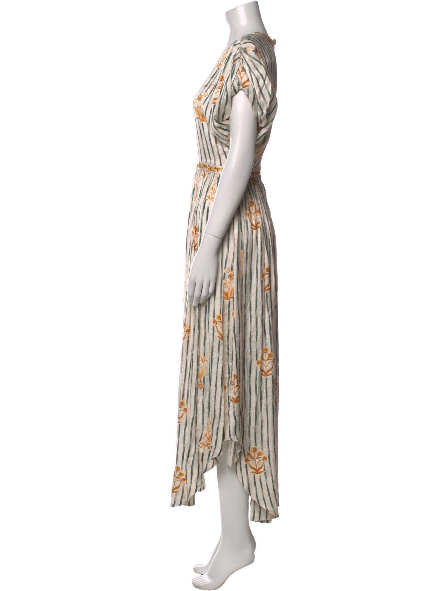 Agua by Agua Bendita Striped Long Dress