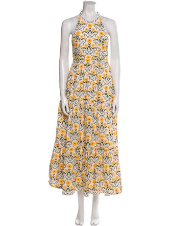 Agua by Agua Bendita Printed Long Dress