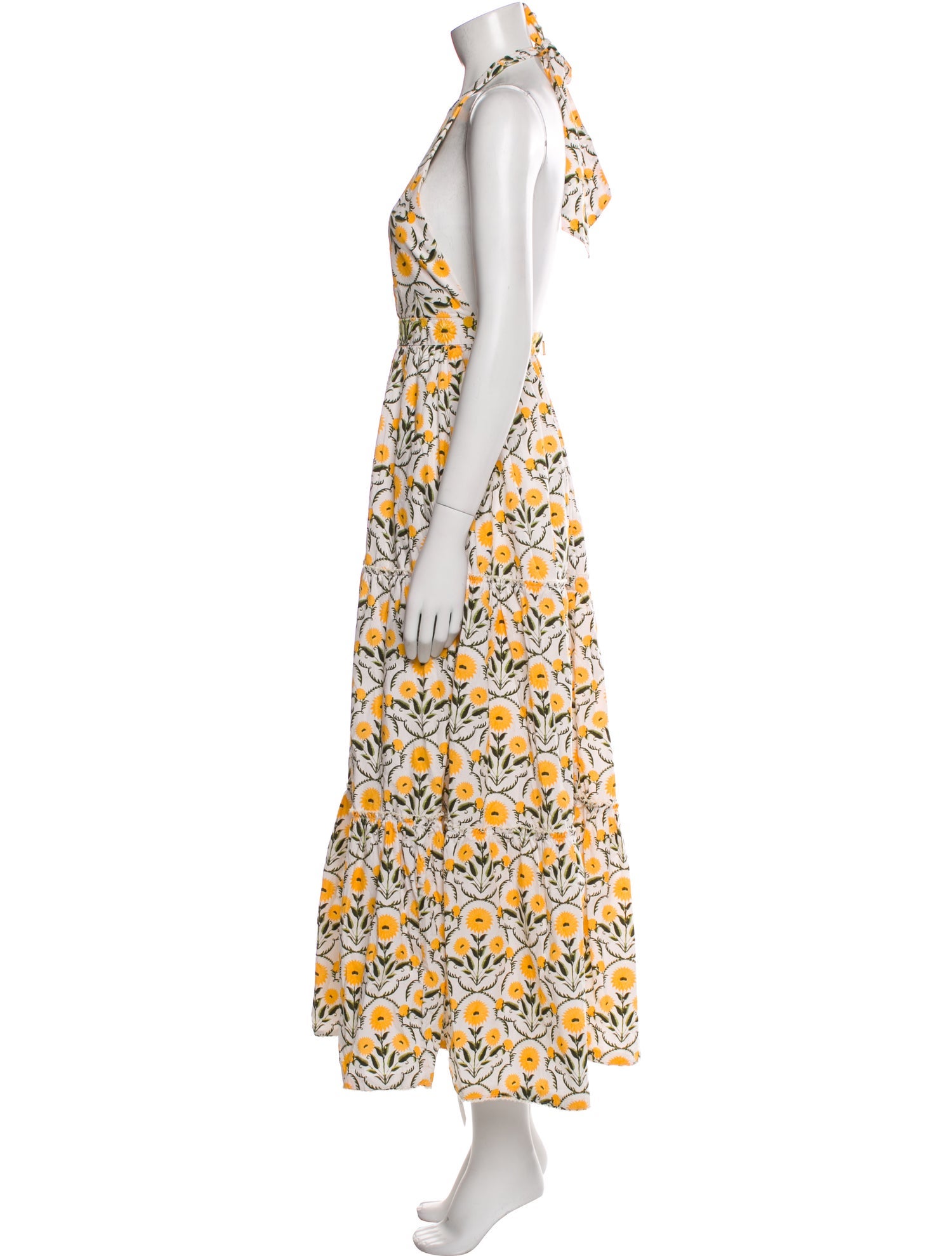 Agua by Agua Bendita Printed Long Dress