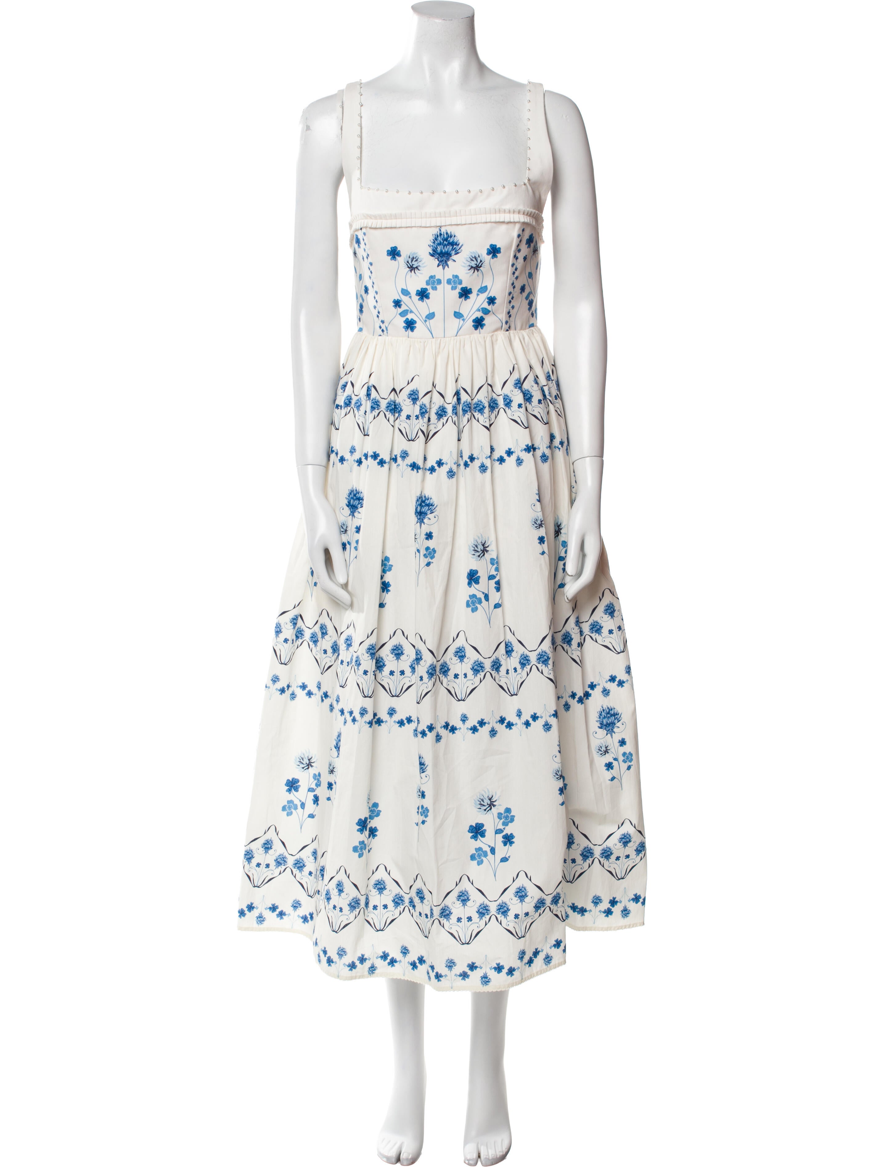 Agua by Agua Bendita Printed Long Dress