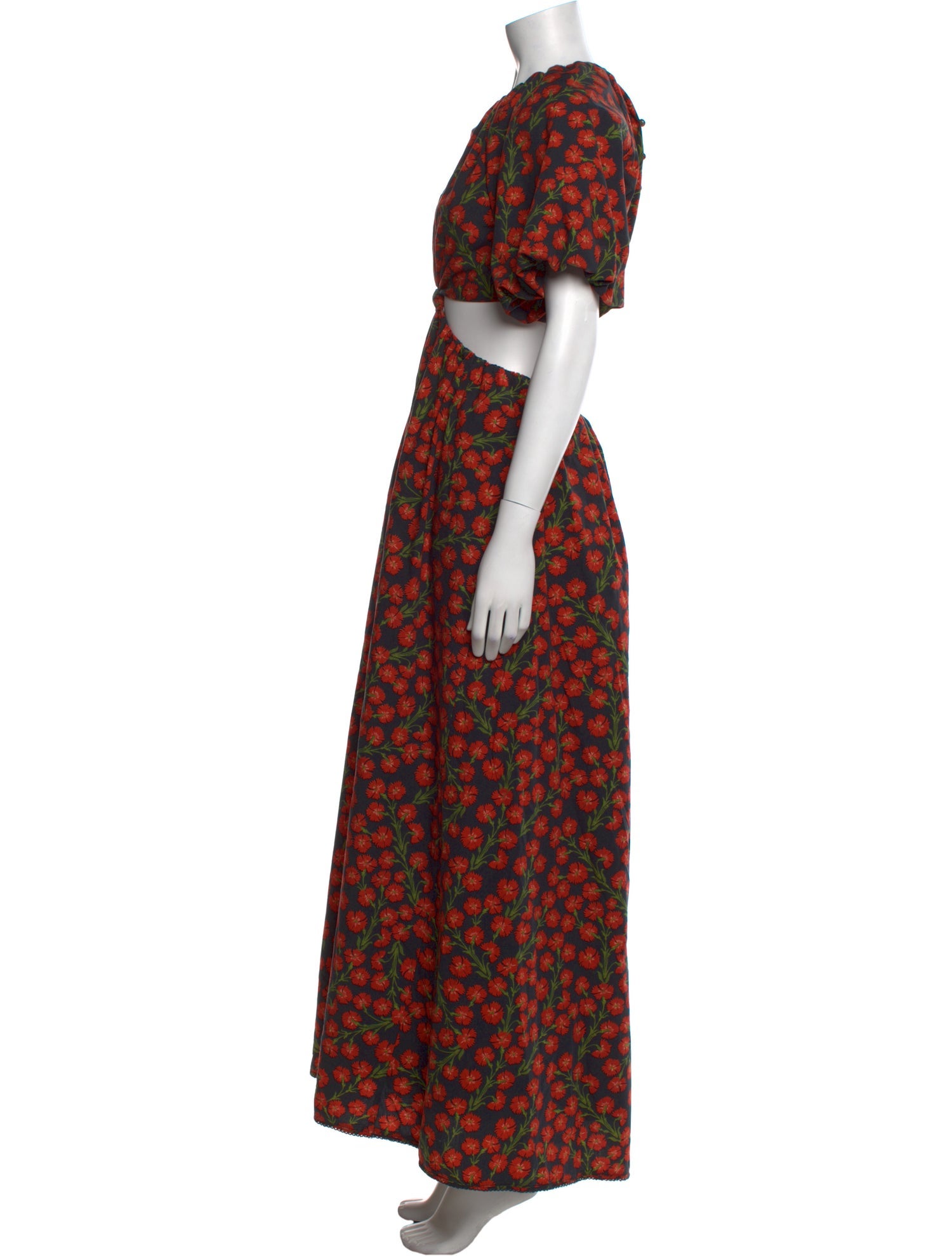 Agua by Agua Bendita Floral Print Long Dress