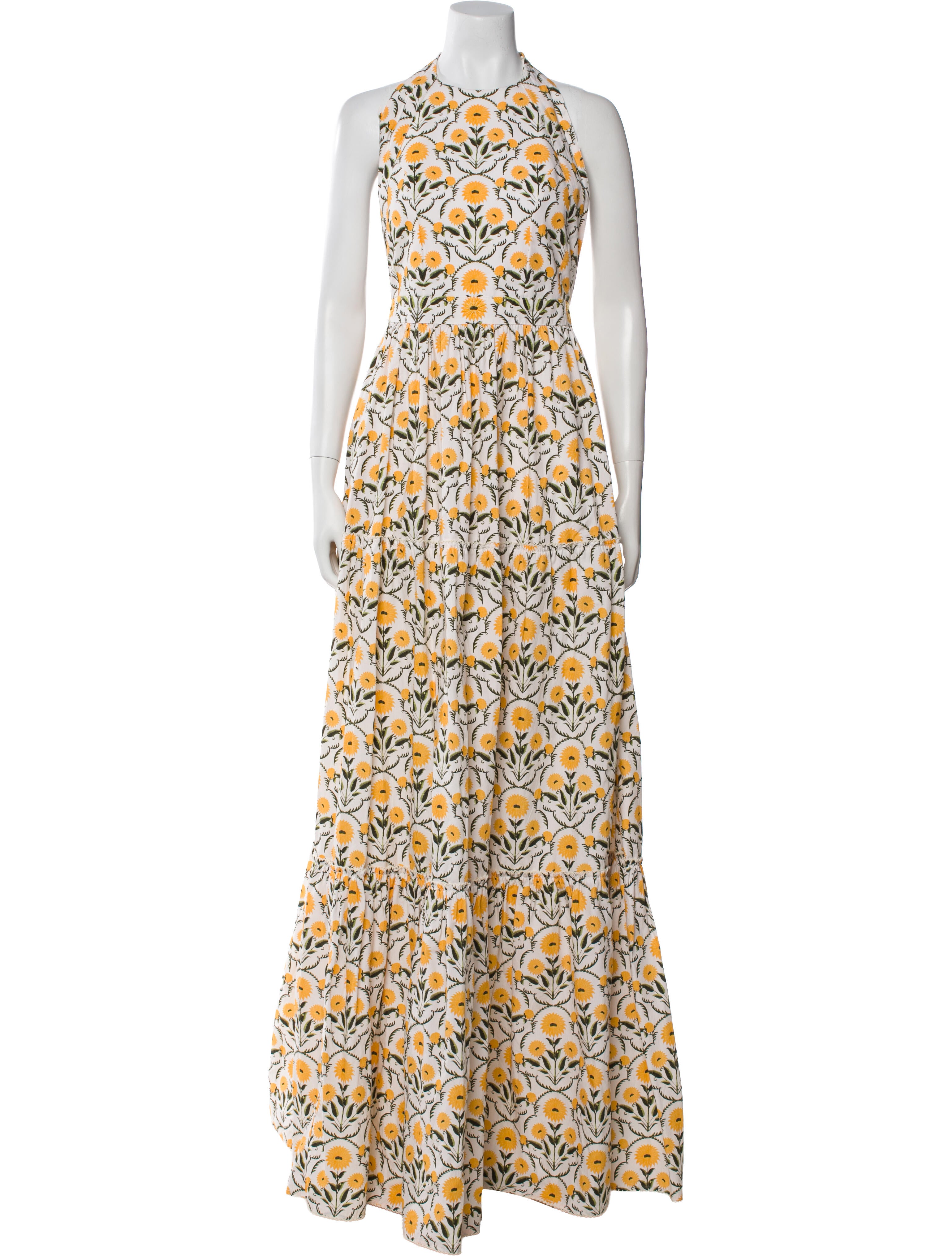 Agua by Agua Bendita Printed Long Dress