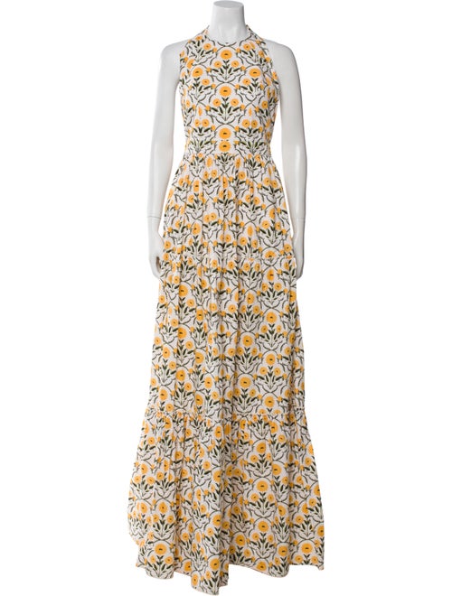 Agua by Agua Bendita Printed Long Dress