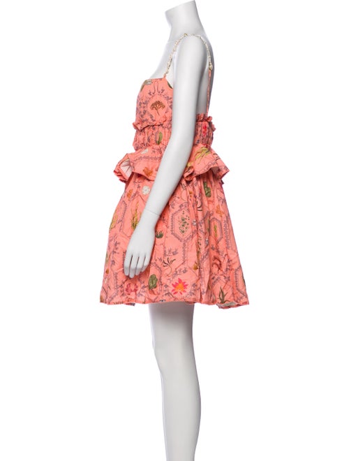 Agua by Agua Bendita Floral Print Mini Dress