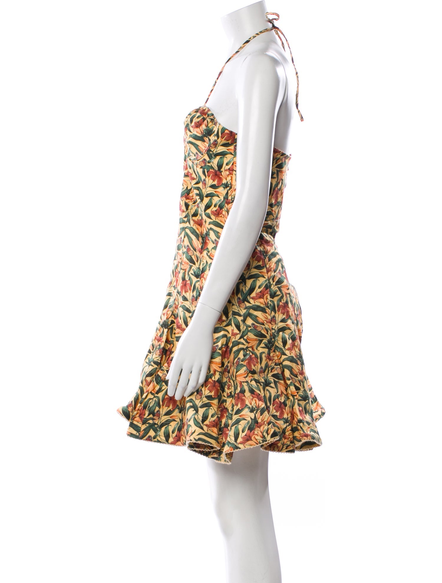 Agua by Agua Bendita Linen Mini Dress w/ Tags