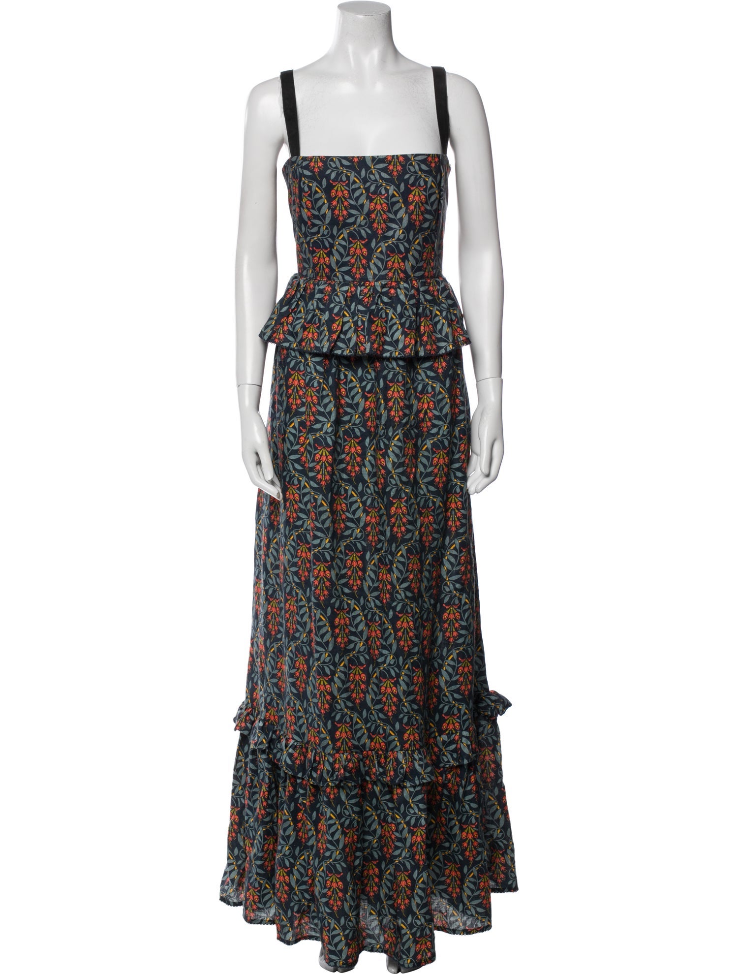 Agua by Agua Bendita Linen Long Dress w/ Tags