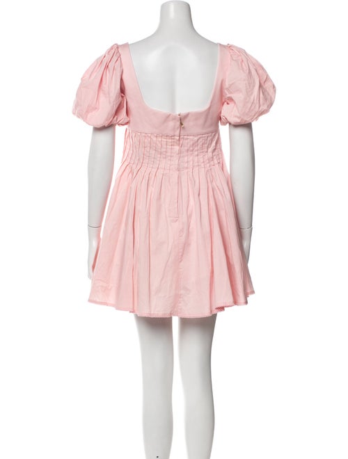 Agua by Agua Bendita Square Neckline Mini Dress