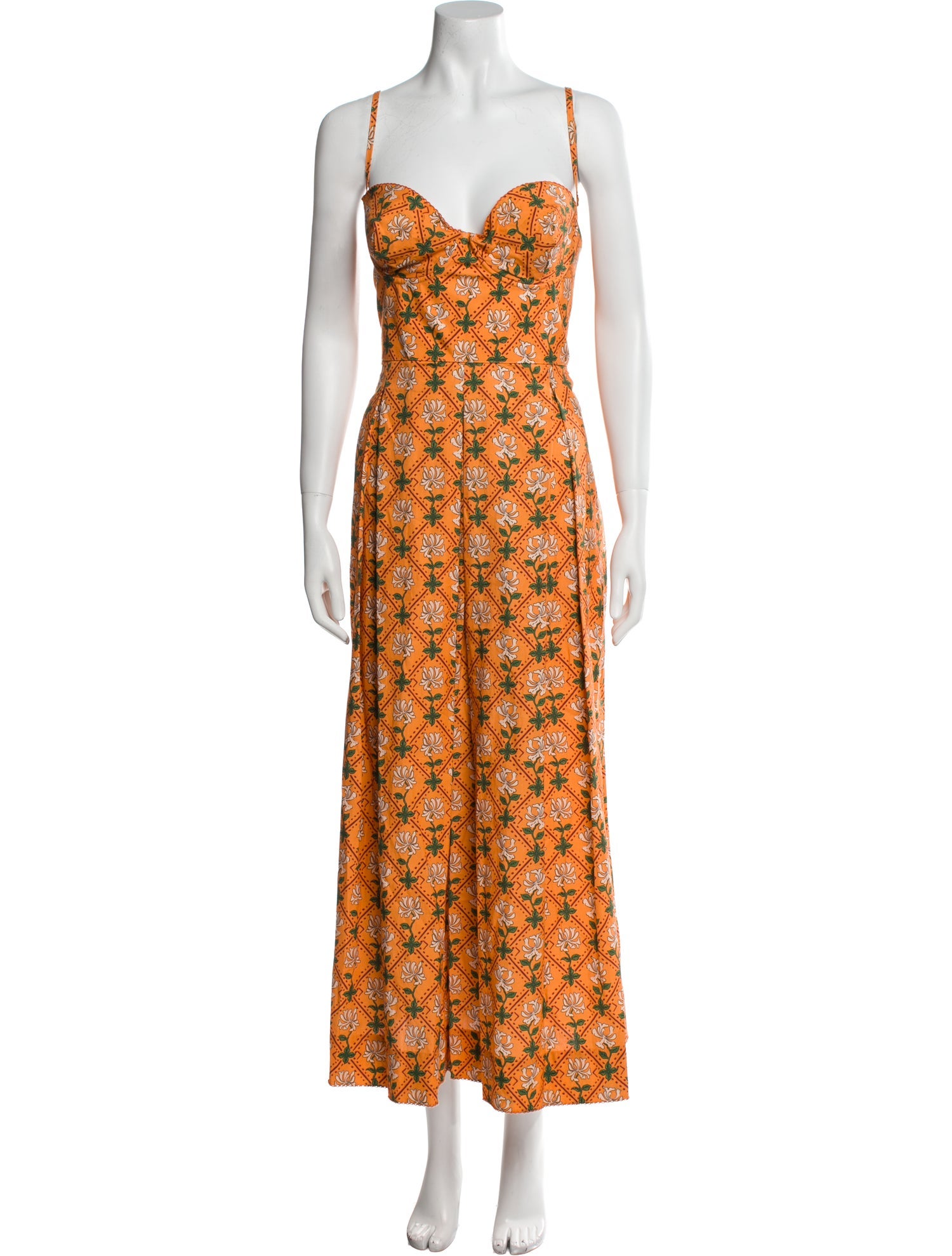 Agua by Agua Bendita Floral Print Long Dress w/ Tags