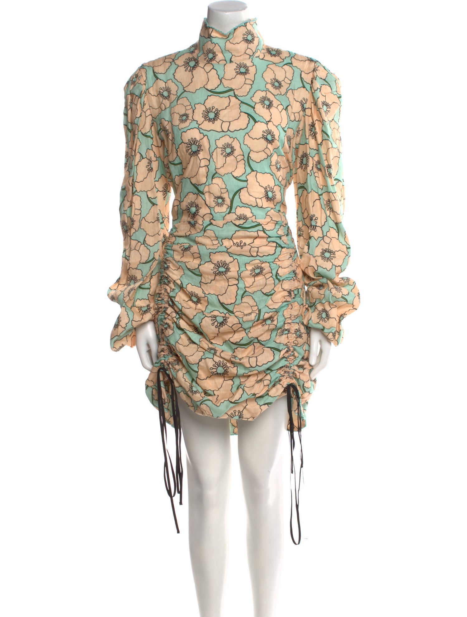 Agua by Agua Bendita Linen Knee-Length Dress w/ Tags