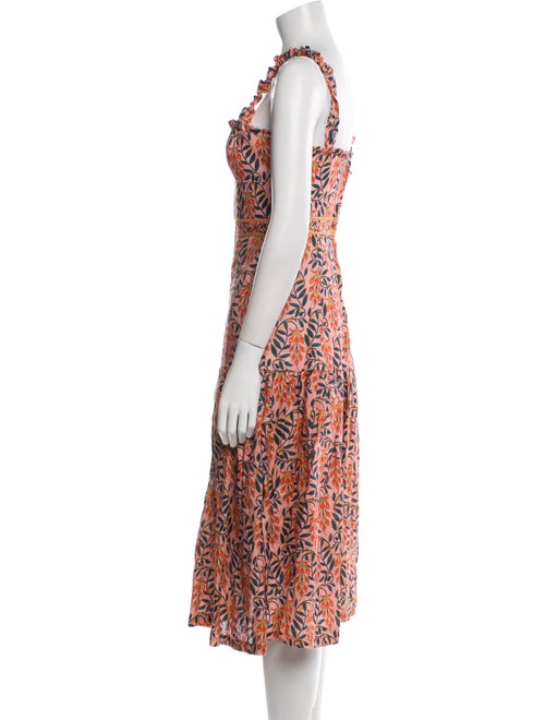 Agua by Agua Bendita Linen Knee-Length Dress