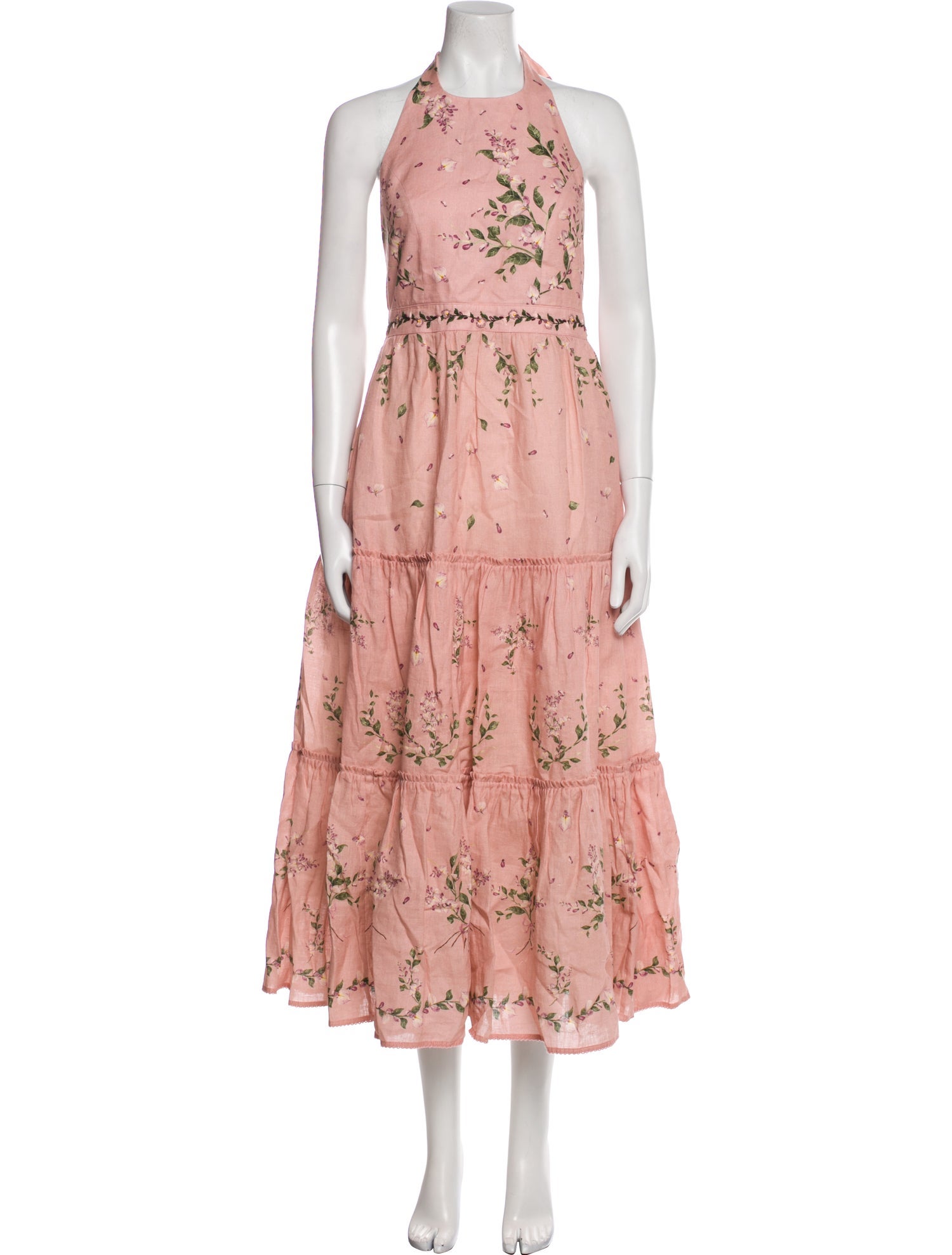 Agua by Agua Bendita Linen Long Dress