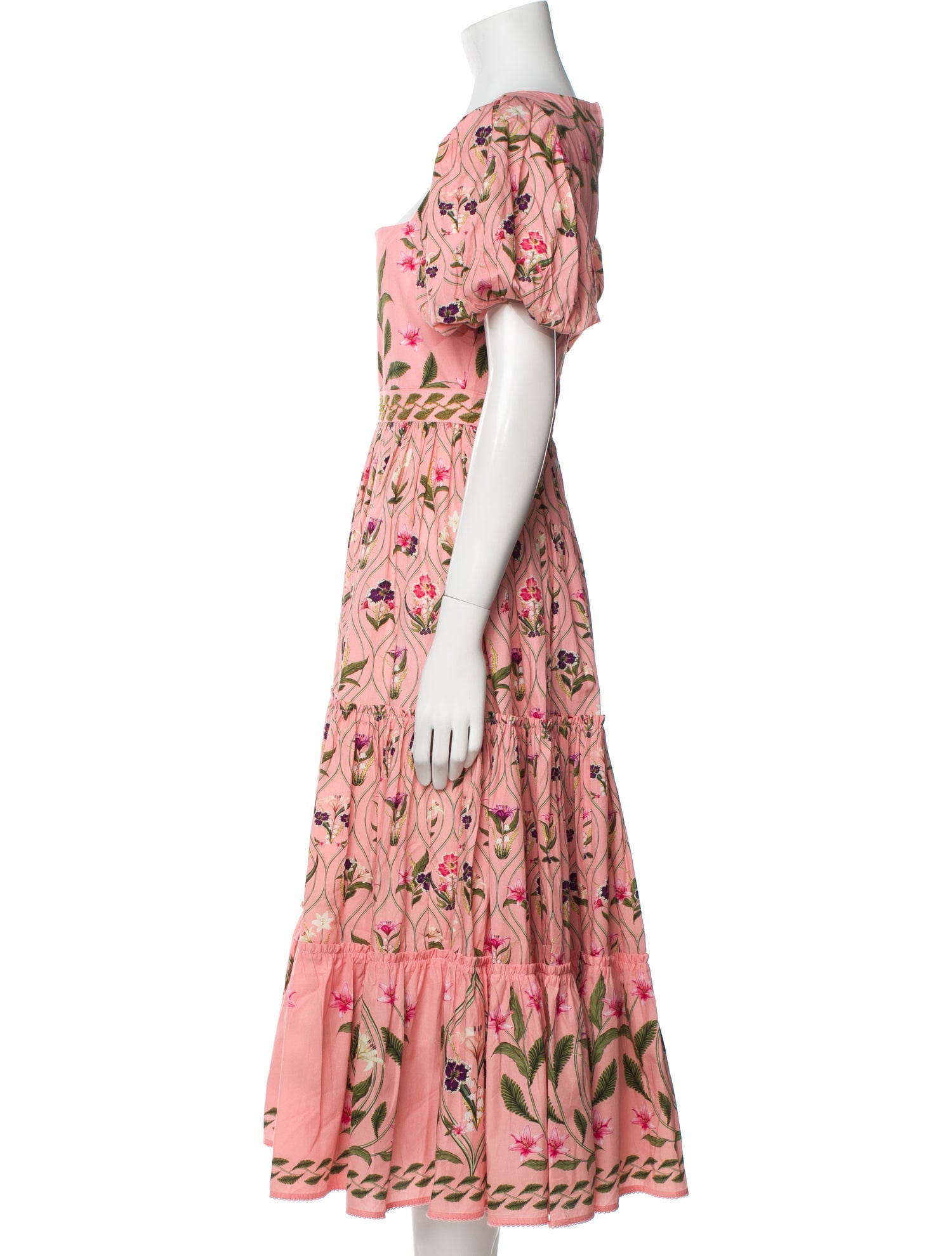 Agua by Agua Bendita Floral Print Long Dress