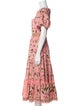 Agua by Agua Bendita Floral Print Long Dress