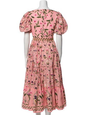 Agua by Agua Bendita Floral Print Long Dress